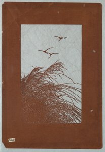 草与鹤 作者 未知艺术家