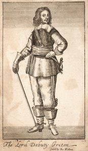 爱尔兰代理勋爵亨利·艾雷顿（Henry Ireton）（版画） 作者 未知艺术家