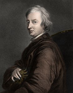 John Dryden 1631-1700 - engraving - 19th century 作者 未知艺术家