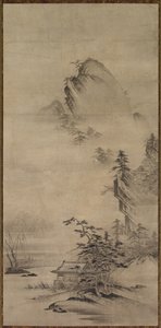 有亭的风景 作者 未知艺术家