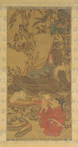 罗汉和随从 作者 未知艺术家