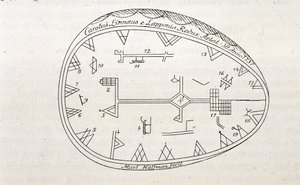 拉普兰萨满的魔鼓，林恩旅程的书中的插图 作者 未知艺术家
