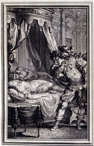 Mona Lisa - in “” Tales et nouvelles en vers”” by Jean La Fontaine. 1762. 作者 未知艺术家
