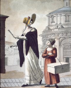 Old trade: the modiste and her assistant. (Lithograph 作者 未知艺术家