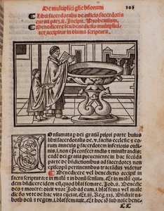 Castellini 的礼仪书“Liber Sacerdotalis”的页面 作者 未知艺术家