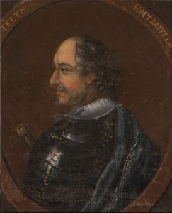 Peter Melander, Comte de Holzappel - Holzappel 的 Peter Melander 伯爵 (1589-1648) 的肖像，匿名。 布面油画。 尺寸：64x54 厘米。 斯德哥尔摩国家博物馆 作者 未知艺术家