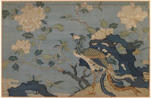 花石间的凤凰 作者 未知艺术家