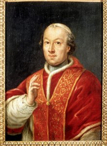 教皇庇护（Pio 或 Pius）六世（1717-1799）。 无名画。 罗马，复兴博物馆。 作者 未知艺术家