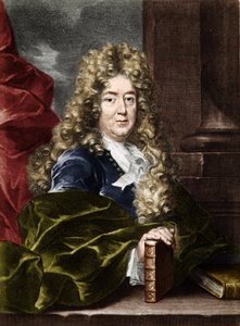 查尔斯-佩罗（1628-1703）的肖像，法国作家。 作者 未知艺术家