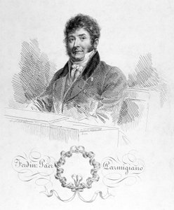 Ferdinando Paer (1771 - 1839) 的肖像。 他是拿破仑一世的教堂主人，然后是歌剧喜剧的导演。 作者 未知艺术家