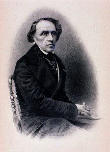 贾科莫·迈耶比尔 (Giacomo Meyerbeer) 的肖像 (雕刻) 作者 未知艺术家