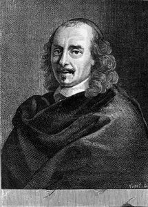 Pierre Corneille (1606 - 1684) 的肖像。 作者 未知艺术家