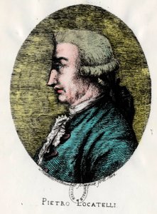 Pietro Locatelli的肖像 作者 未知艺术家