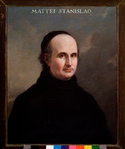 Stanislao Mattei (1750-1825)意大利作曲家的肖像 无名画。18世纪的博洛尼亚，civico museo musicale博物馆 作者 未知艺术家