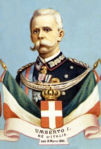 Portrait of Umberto 1st King of Italy (Humbert I 作者 未知艺术家