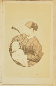 [妇女和婴儿肖像] 作者 未知艺术家