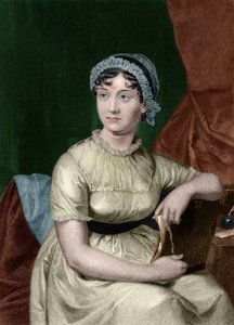 英国作家简-奥斯汀（1775-1817）的肖像 雕刻自传记作家埃弗特-奥古斯都-杜伊金克（1816-1878）的《欧洲和美洲知名人士肖像集》一书。1893年，第一卷 作者 未知艺术家