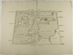 Prima Europe Tabula: Ptolemaeus Romae 1490 作者 未知艺术家