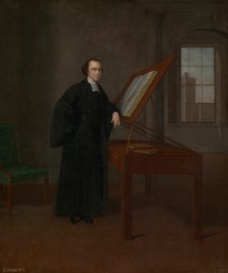 托马斯-哈维斯牧师（1734-1820 年），未注明日期（布面油画） 作者 未知艺术家