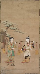 能剧场景 作者 未知艺术家