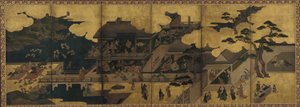 妓院聚会场景 作者 未知艺术家