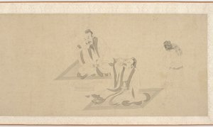 陶渊明的生活场景（第一部分） 作者 未知艺术家