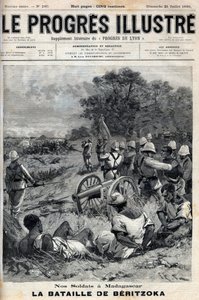 第二次法国-马达加斯加战争（1895年）6月30日，贝里托卡 作者 未知艺术家