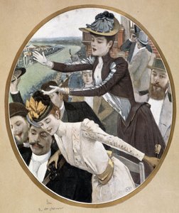 Spectators at the races 作者 未知艺术家