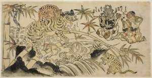 坏虎崽 作者 未知艺术家