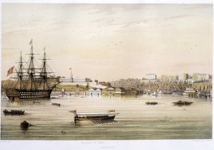 The port or Admiraut of Istanbul in the 19th century 作者 未知艺术家