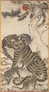 老虎家族 作者 未知艺术家
