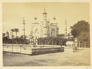 [勒克瑙 Hussainabad 伊曼巴拉建筑群中的 Zinat Algiya 之墓］ 作者 未知艺术家