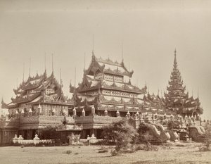 无题（华丽建筑，背面） 作者 未知艺术家