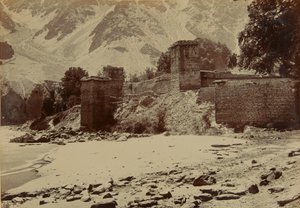 Chitral Fort，1895年 作者 不明