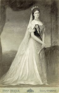 伊丽莎白，奥地利皇后和匈牙利王妃（1837 年 12 月 24 日 - 1898 年 9 月 10 日）（照片） 作者 未知的摄影师