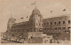 温布利大英帝国展览体育场入口 作者 未知的摄影师