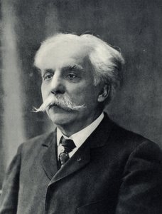 加布里埃尔（乌尔班）-福尔（1845-1924 年）。法国作曲家。在一张照片之后。 作者 未知的摄影师