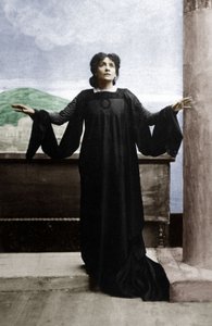 意大利歌剧演唱家埃莉奥诺拉-杜塞（1858-1924 年），约 1890 年代 作者 未知的摄影师