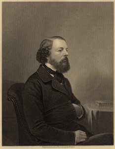 詹姆斯-谢里丹-穆斯普拉特（1821-1871 年），利物浦化学学院创始人（1848 年），《化学》一书作者（1860 年），约 1860 年（雕刻）（伦敦，约 1860 年）。雕刻。" 作者 未知的摄影师