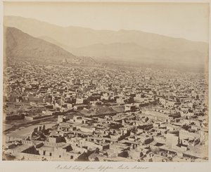 喀布尔市，1880年 作者 不明