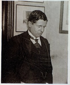 Portrait of Alberic Magnard (b/w photo) 作者 未知的摄影师