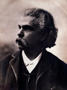 Carlos Andrea Gomes (Gomez) (1836-1896) 巴西作曲家的肖像照片。 19 世纪。 博洛尼亚市民博物馆博物馆 作者 未知的摄影师