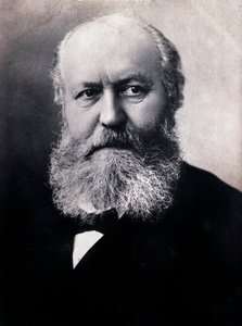 查尔斯·古诺 (Charles Gounod) 的肖像（黑白照片） 作者 未知的摄影师