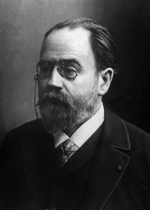 埃米尔·佐拉（Emile Zola）的肖像 作者 未知的摄影师