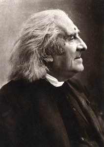 弗朗兹-李斯特（1811-1886）的肖像，匈牙利作曲家和钢琴家。 作者 Unknown photographer