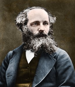 JAMES CLERK MAXWELL (1831-1879) 苏格兰物理学家的画像