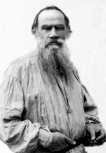 列昂·托尔斯泰（Leon Tolstoi，1828-1910 年）的肖像，俄罗斯作家。 作者 未知的摄影师