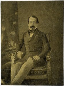 拿破仑三世的肖像：“”王子总统（1852 年）。 作者 未知的摄影师