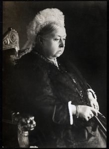大不列颠及爱尔兰联合王国女王维多利亚（Victoria Iere）（1819-1901）的画像。FPL收藏。 作者 未知的摄影师