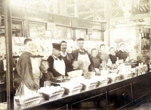 The Maison Seigre, cheese maker at the market of Aligre 作者 未知的摄影师
